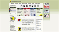 Desktop Screenshot of markersdorf.de